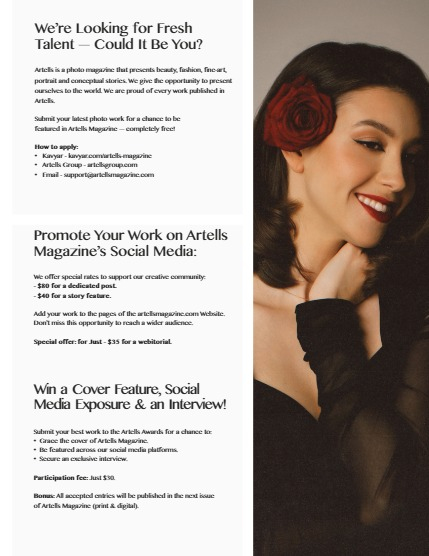 ARTELLS MAGAZINE - PORTRAIT OCTOBER (Vol 3651), page 3
