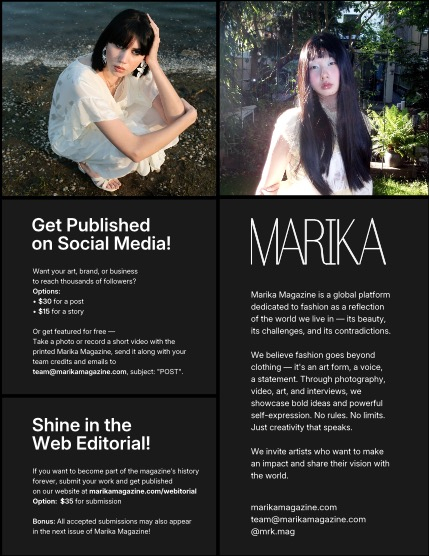MARIKA MAGAZINE PORTRAIT (ISSUE 5755 - JUNE), page 2