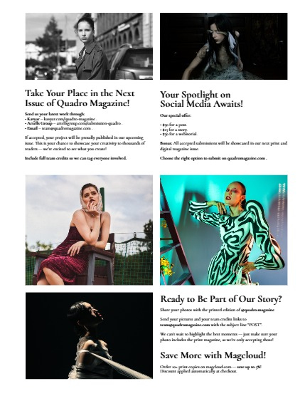 QUADRO MAGAZINE - FASHION & GLAMOUR JULY (Vol 1186), page 3