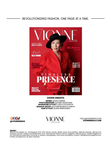 Вионн, журнал. Июль, выпуск 15 (VIONNE Magazine - ISSUE #15 - JULY), page 2