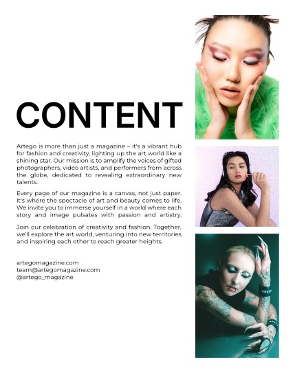 ARTEGO MAGAZINE - FASHION & GLAMOUR FEBRUARY ISSUE 681, page 2