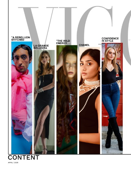VIGOUR MAGAZINE Fashion & Beauty | April 2025 | Issue 3, page 2