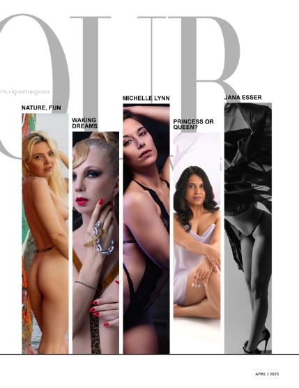 VIGOUR MAGAZINE Nude & Boudoir | April 2025 | Issue 03, page 3