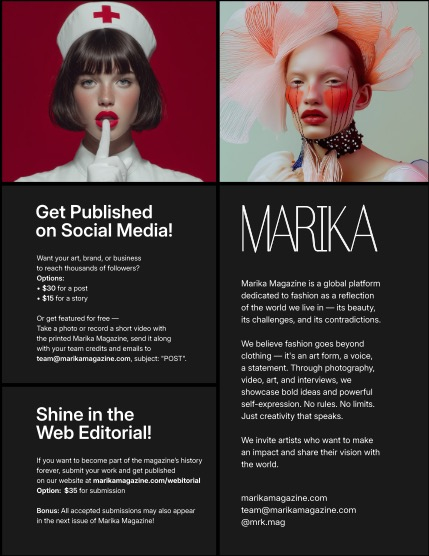 MARIKA MAGAZINE FINE-ART & AI (ISSUE 6104 - JANUARY), page 2