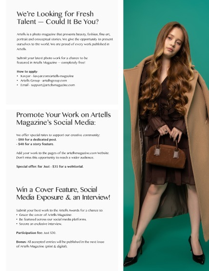 ARTELLS MAGAZINE - TEEN & KIDS JANUARY (Vol 3809), page 3