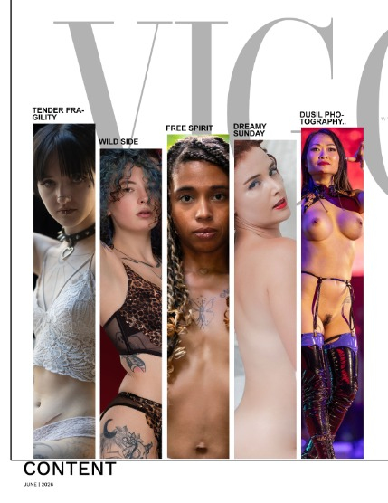 VIGOUR MAGAZINE The Nude & Boudoir | June 2026 | Issue 02, page 2