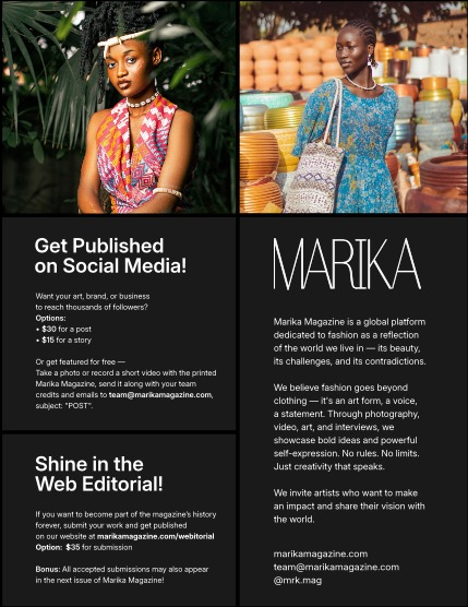 MARIKA MAGAZINE PORTRAIT (ISSUE 5745 - JUNE), page 2