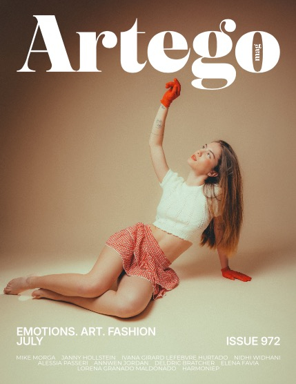 ARTEGO MAGAZINE - EMOTIONS. ART. FASHION JULY ISSUE 972, page 1