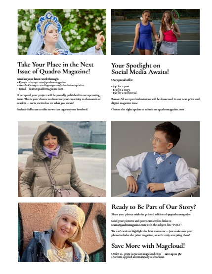 QUADRO MAGAZINE - PEOPLE LIVE FASHION ART JULY (Vol 1162), page 3