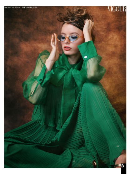 VIGOUR MAGAZINE The Art of Style | September 2025 | Issue 01, page 5