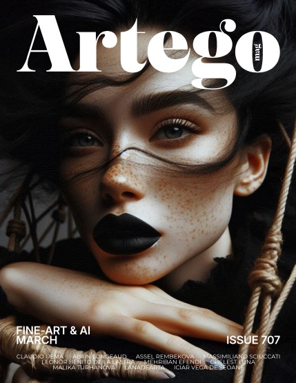 ARTEGO MAGAZINE - FINE-ART & AI MARCH ISSUE 707, page 1