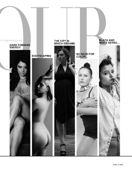 VIGOUR MAGAZINE Black And White | April 2025 | Issue 02, page 3