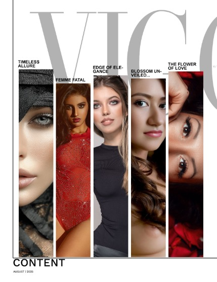 VIGOUR MAGAZINE The Nude & Boudoir | August 2025 | Issue 06, page 2