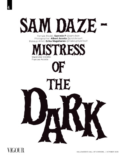 Halloween's Hall of Horrors: A Special Edition 2025 Issue 01, page 4