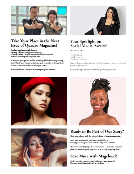 QUADRO MAGAZINE - PORTRAIT JUNE (Vol 1663), page 3