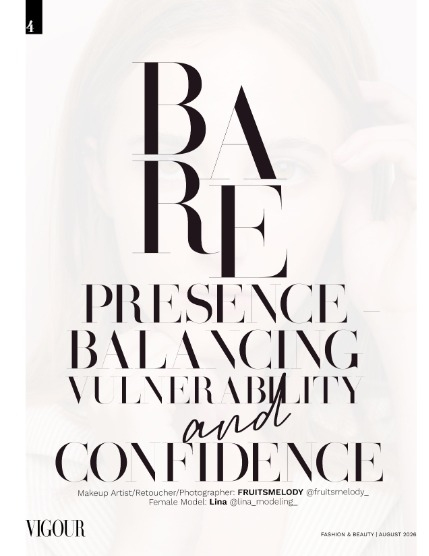 VIGOUR MAGAZINE Fashion & Beauty | August 2026 | Issue 03, page 4