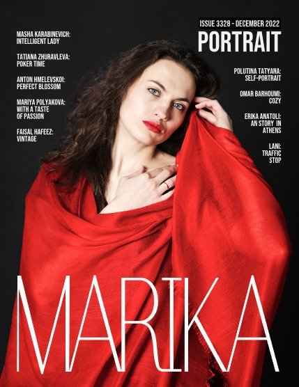 MARIKA MAGAZINE PORTRAIT (ISSUE 3328 - DECEMBER), page 1