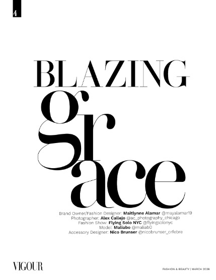 VIGOUR MAGAZINE Fashion & Beauty | March 2026  | Issue 15, page 4