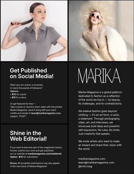 MARIKA MAGAZINE FASHION & GLAMOUR (ISSUE 5667 - MAY), page 2
