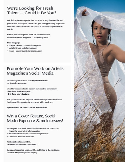 ARTELLS MAGAZINE - PORTRAIT JUNE (Vol 3327), page 3