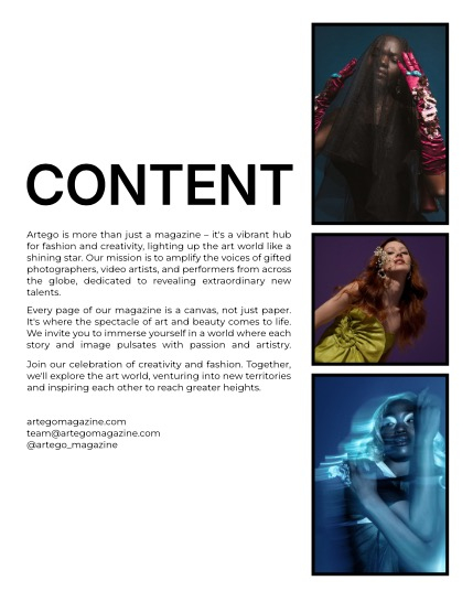 ARTEGO MAGAZINE - FASHION GLAMOUR JULY ISSUE 945, page 2