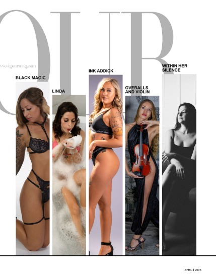 VIGOUR MAGAZINE Nude & Boudoir | April 2025 | Issue 07, page 3