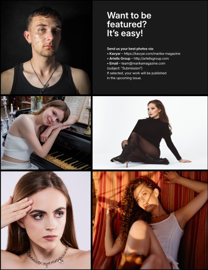 MARIKA MAGAZINE PORTRAIT (ISSUE 5741 - JUNE), page 3