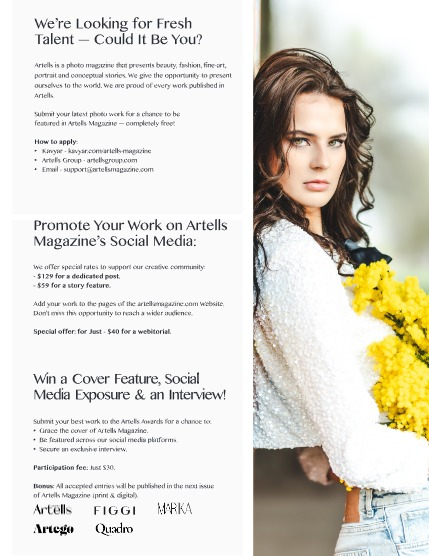 ARTELLS MAGAZINE - PORTRAIT APRIL (Vol 4003), page 3