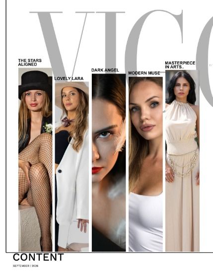 Вигор, журнал. Искусство стиль, сентябрь 2026, выпуск 1 (VIGOUR MAGAZINE The Art of Style | September 2026 | Issue 01), page 2