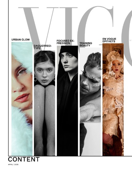 VIGOUR MAGAZINE Fashion & Beauty | April 2025 | Issue 1, page 2