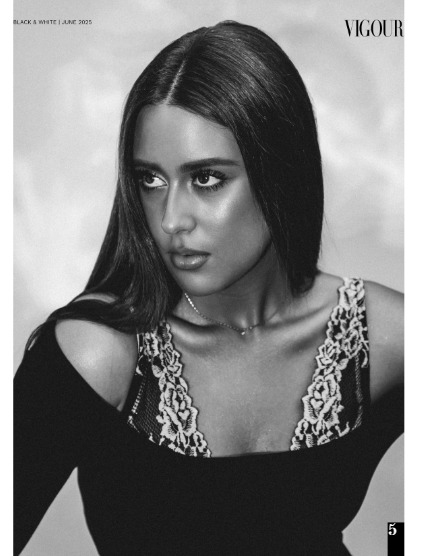VIGOUR MAGAZINE Black And White | June 2025 | Issue 02, page 5