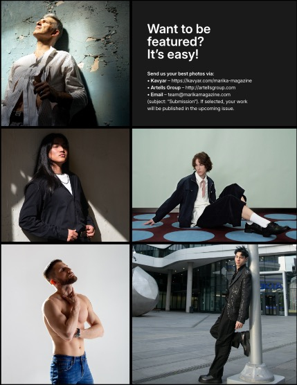 MARIKA MAGAZINE MEN (ISSUE 5775 - JULY), page 3
