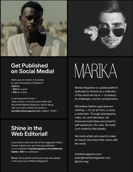 MARIKA MAGAZINE MEN (ISSUE 5774 - JULY), page 2