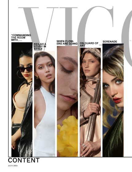 VIGOUR MAGAZINE Fashion & Beauty | July 2025  | Issue 02, page 2