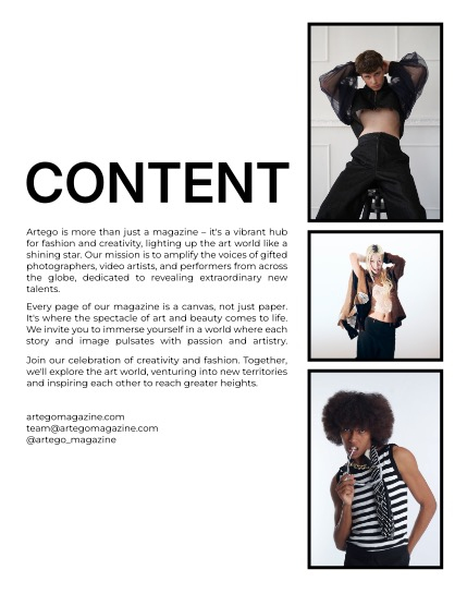 ARTEGO MAGAZINE - FASHION & GLAMOUR JUNE ISSUE 1391, page 2