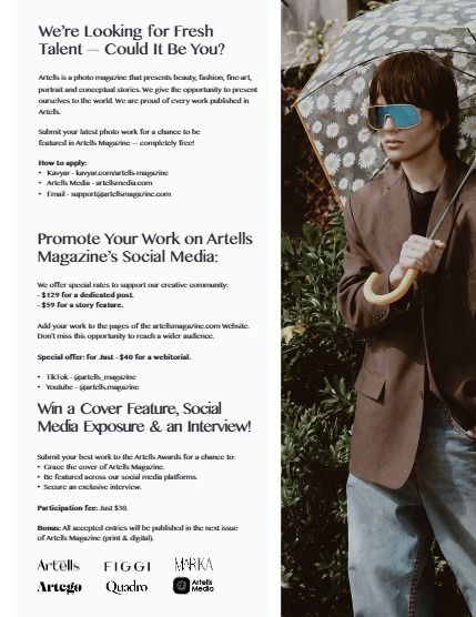 Артеллс, журнал. Мужской выпуск, август, выпуск 4216 (ARTELLS MAGAZINE - MEN AUGUST (Vol 4216)), page 3