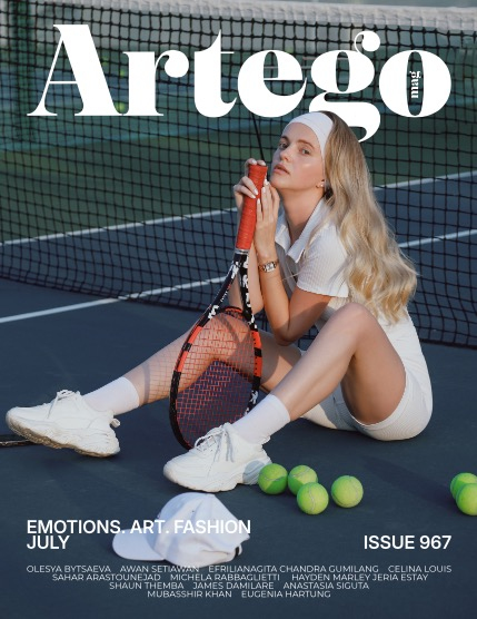 ARTEGO MAGAZINE - EMOTIONS. ART. FASHION JULY ISSUE 967, page 1