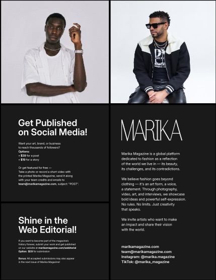 MARIKA MAGAZINE MEN (ISSUE 6405 - September), page 2