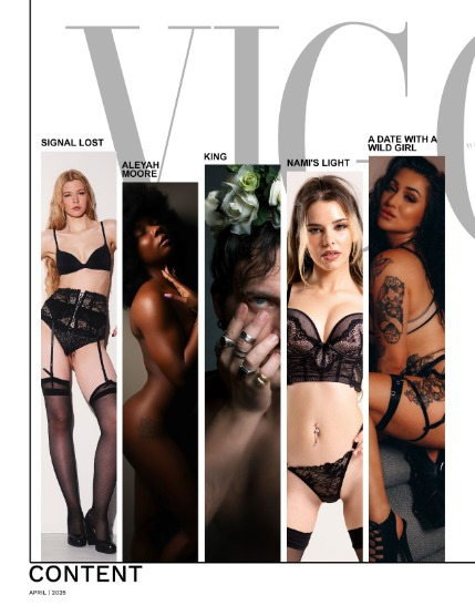 VIGOUR MAGAZINE Nude & Boudoir | April 2025 | Issue 01, page 2