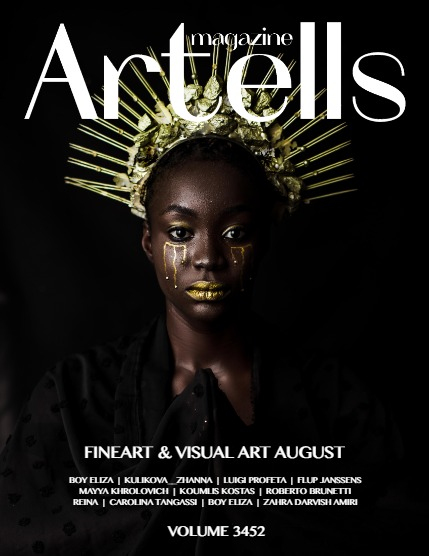ARTELLS MAGAZINE - FINEART & VISUAL ART AUGUST (Vol 3452), page 1