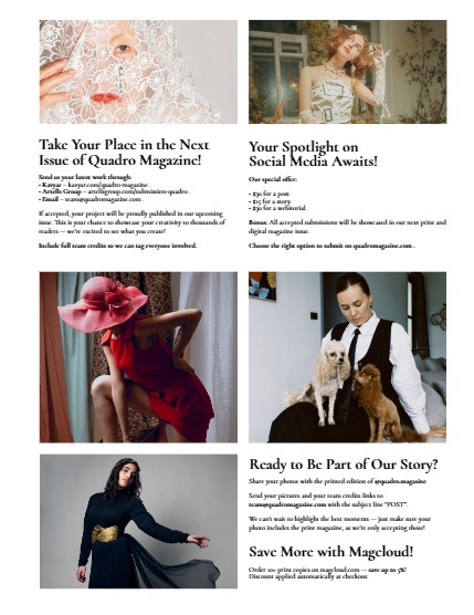 QUADRO MAGAZINE - FASHION & GLAMOUR DECEMBER (Vol 1387), page 3