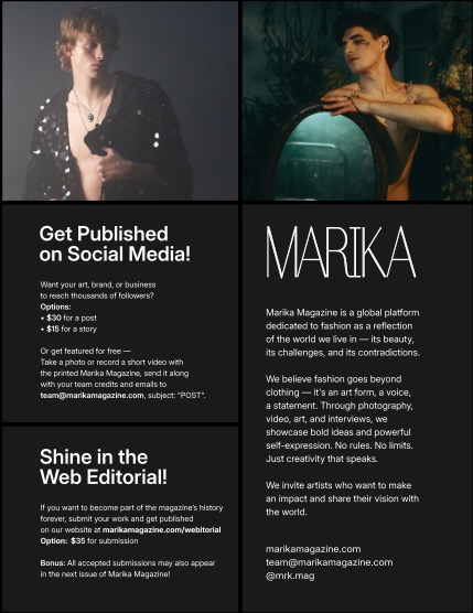 MARIKA MAGAZINE MEN (ISSUE 6200 - MARCH), page 2