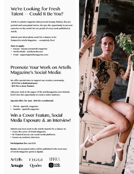 Артеллс, журнал. Сценическое искусство, сентябрь, выпуск 4246 (ARTELLS MAGAZINE - PERFORMING ARTS SEPTEMBER (Vol 4246)), page 3