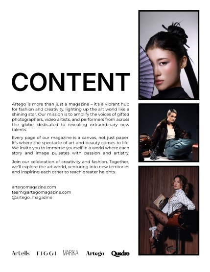 ARTEGO MAGAZINE - FASHION & GLAMOUR APRIL ISSUE 1326, page 2