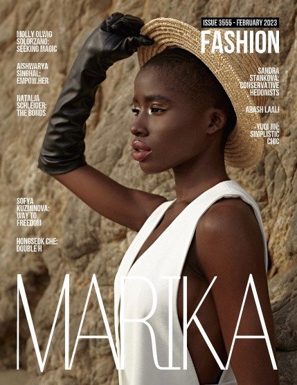  MARIKA MAGAZINE FASHION (ISSUE 3555 - FEBRUARY), page 1