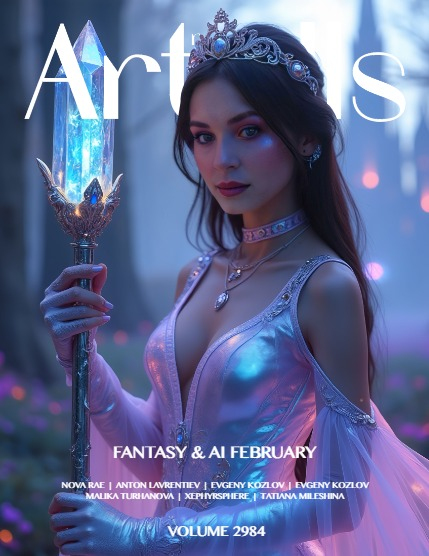 ARTELLS MAGAZINE - FANTASY & AI FEBRUARY (Vol 2984), page 1