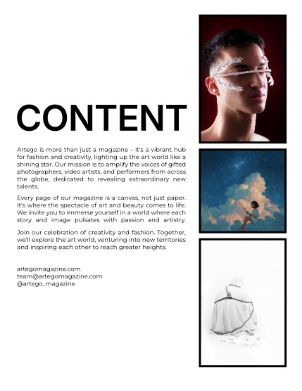 ARTEGO MAGAZINE - FINE-ART & AI AUGUST ISSUE 1001, page 2