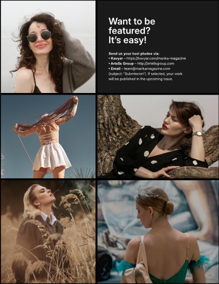 MARIKA MAGAZINE PORTRAIT (ISSUE 6048 - NOVEMBER), page 3