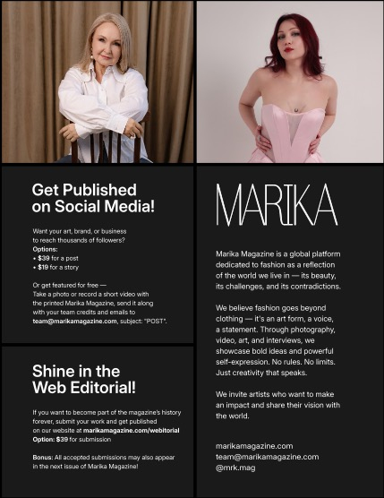 MARIKA MAGAZINE PORTRAIT (ISSUE 6263 - April), page 2