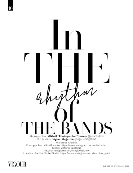 VIGOUR MAGAZINE The Art of Style | July 2026 | Issue 03, page 10